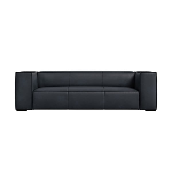 Tumši zils ādas dīvāns 227 cm Madame – Windsor & Co Sofas