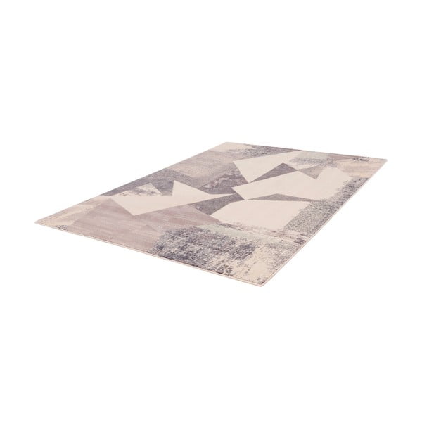 Rozā/bēšs vilnas paklājs 200x300 cm Braque alabaster – Agnella-image-4