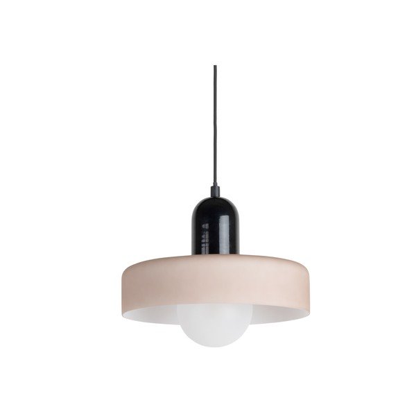 Pelēka piekaramā lampa ø 25 cm Opaco Grato – Leitmotiv-image-2
