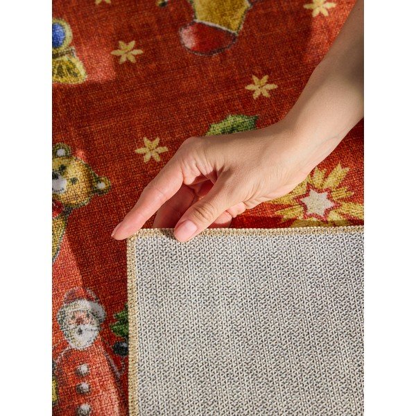 Sarkans/zaļš celiņa paklājs ar Ziemassvētku motīvu 80x200 cm Toy's Delight Nostalgic Noel Red Green – Villeroy&Boch-image-2