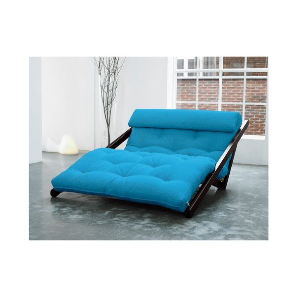 Karup Figo atpūtas krēsls, Wenge/Horizon Blue, 120 cm-image-1