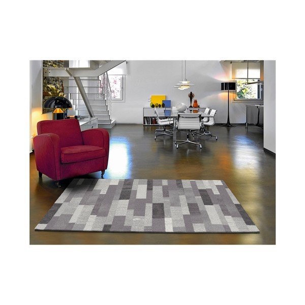 Pelēks paklājs Universal Adra Grey, 57 x 110 cm-image-2