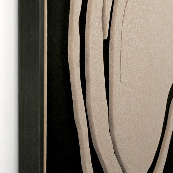 3D glezna ar rāmi/skaņas absorbējoša 90x120 cm Sacred Silence 2 – Malerifabrikken-image-3