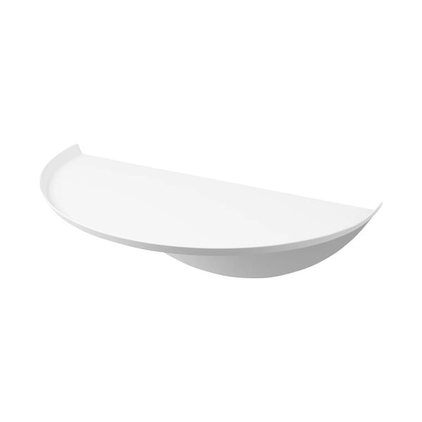 Balts metāla sienas plaukts 40 cm Tower – YAMAZAKI