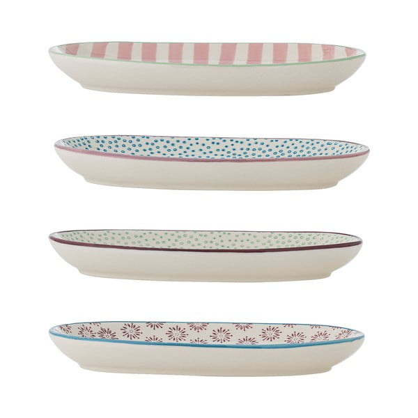 Servēšanas māla šķīvji (4 gab.) Patrizia – Bloomingville-image-3