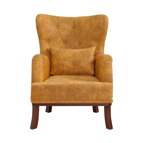 Dzeltens atpūtas krēsls Mart – Balcab Home