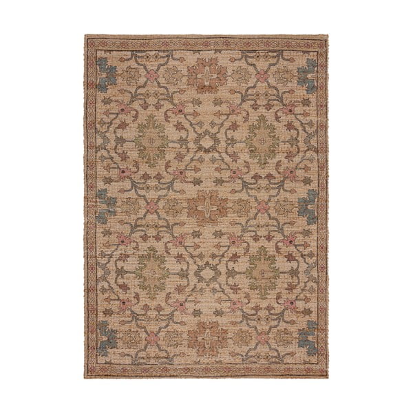 Dabīga toņa ar rokām darināts paklājs no džutas maisījuma 160x230 cm Celine Jute Global – Flair Rugs