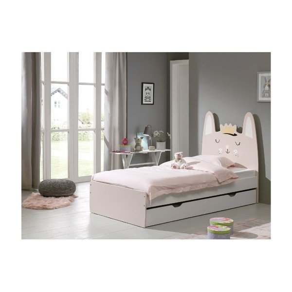 Bērnu gulta Vipack Rabbit, 90 x 200 cm-image-2