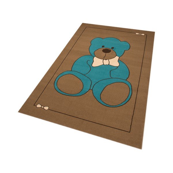 Bērnu brūns paklājs Zala Living Teddy, 140 x 200 cm-image-1