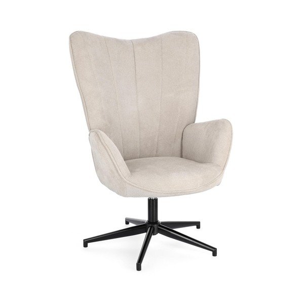 Bēšs grozāms atpūtas krēsls Inas – Bizzotto