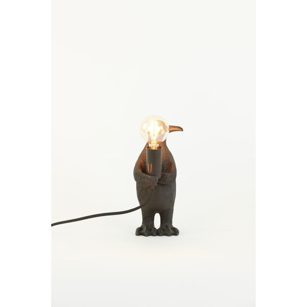 Matēti melna galda lampa (augstums 24 cm) Penguin – Light & Living-image-1