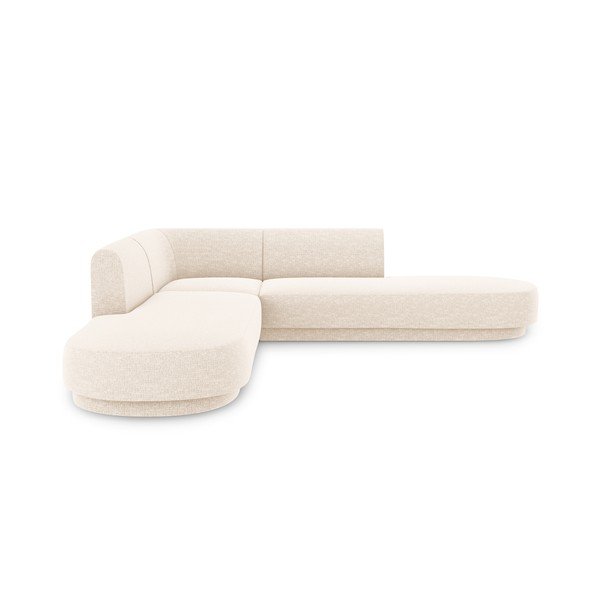 Krēmkrāsas stūra dīvāns Miley – Micadoni Home-image-3