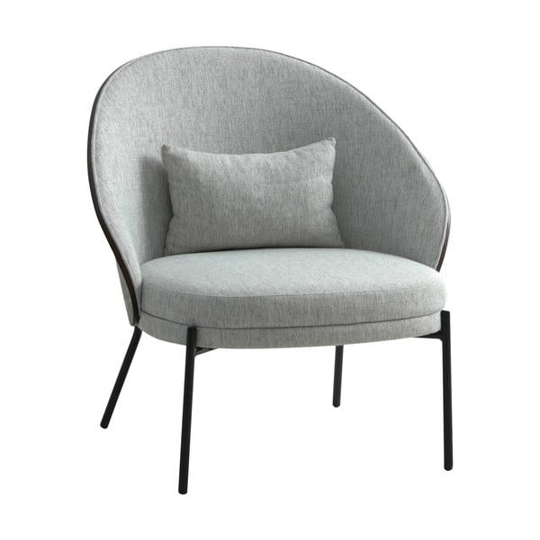 Gaiši pelēks atpūtas krēsls Canelas – House Nordic