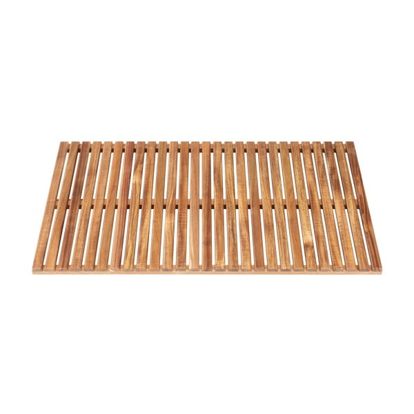 Akācijas koka vannas istabas paklājs Wenko, 55 x 85 cm-image-1