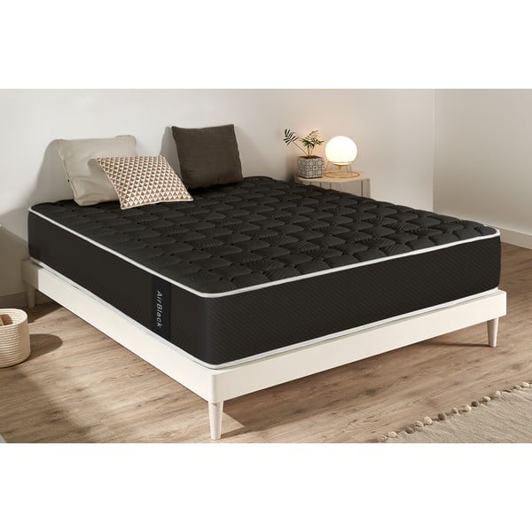 Stingrs putu matracis 200x200 cm Air Black – Moonia-image-1