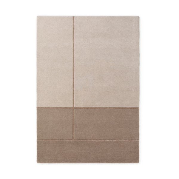 Brūns/krēmkrāsas paklājs no vilnas maisījuma 160x230 cm Presilda – Villeroy&Boch