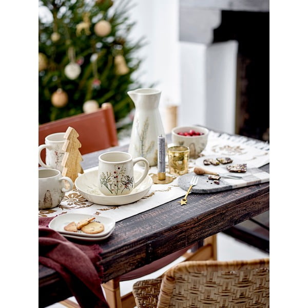 Krēmkrāsas māla krūze 400 ml Hollie – Bloomingville-image-1