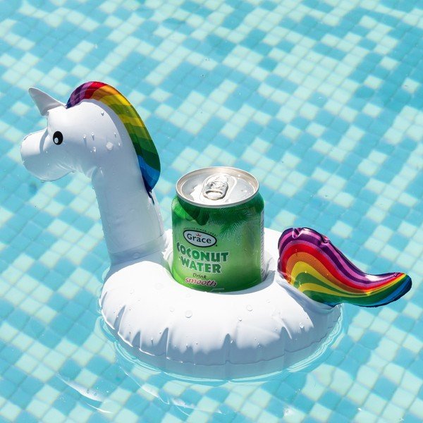 InnovaGoods Vienradzis piepūšamais dzērienu gredzens-image-2