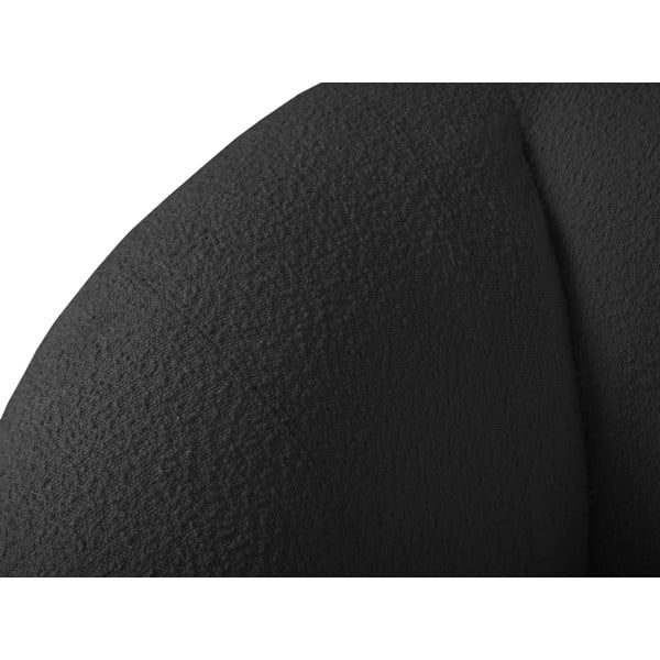 Tumši pelēks atpūtas krēsls no buklē auduma Essen – Cosmopolitan Design-image-4