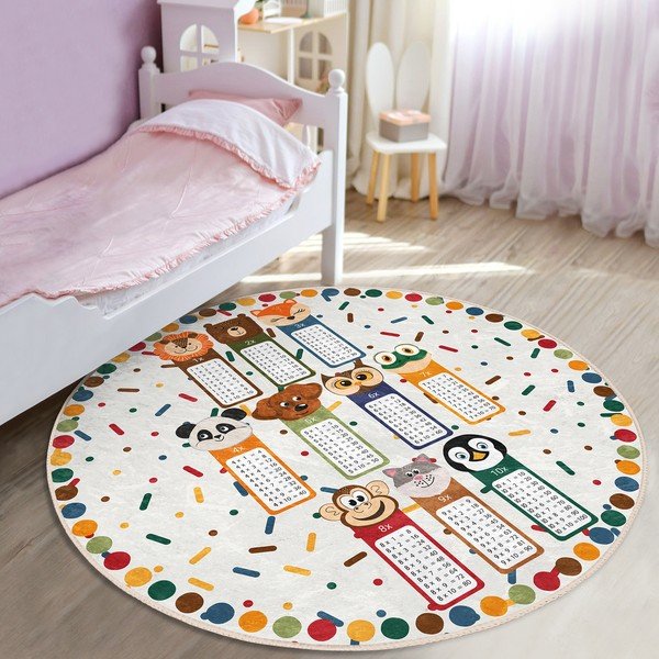 Bērnu paklājs ø 80 cm Comfort – Mila Home-image-3