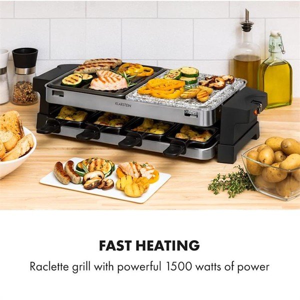 Elektriskais grils rakletei Klarstein Sirloin-image-3