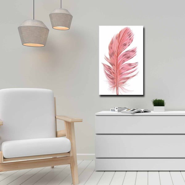 Glezna 45x70 cm Feather – Wallity-image-1