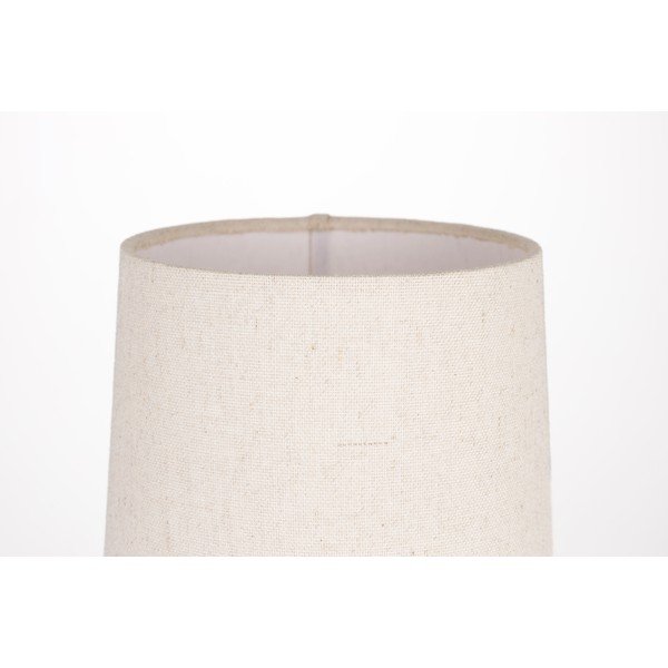 Bēša betona galda lampa ar auduma abažūru (augstums 45 cm) Saba – Zuiver-image-4