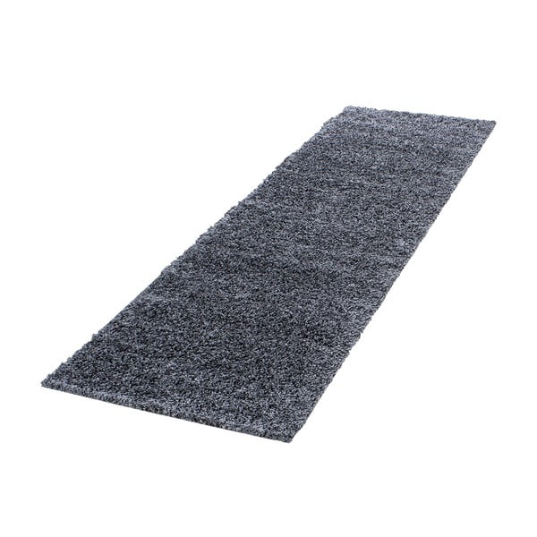 Tumši pelēks celiņa paklājs 80x250 cm Life – Ayyildiz Carpets