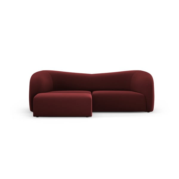 Bordo samta dīvāns 237 cm Santi – Interieurs 86