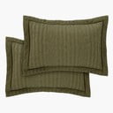 Spilvendrānas (2 gab.) 50x75 cm Tamba Stripe – Pineapple Elephant