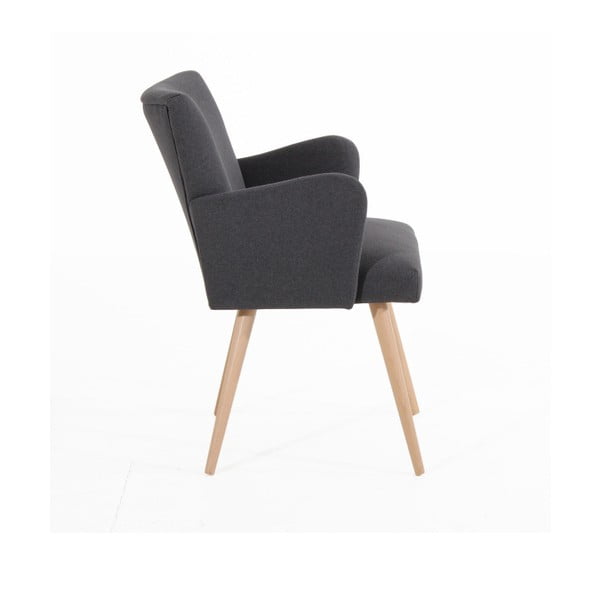 Antracīta pelēks krēsls Max Winzer Albert-image-4