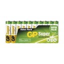 Sārmu baterijas 10 bateriju komplektā GP Super AAA - EMOS