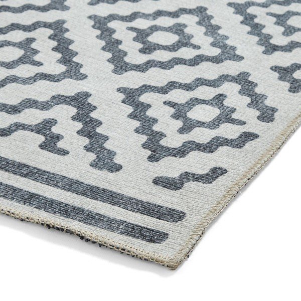 Pelēks mazgājams paklājs 61x120 cm Coral Grey – Think Rugs-image-4