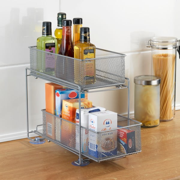 Metāla turētājs ar atvilktnēm Wenko-image-1