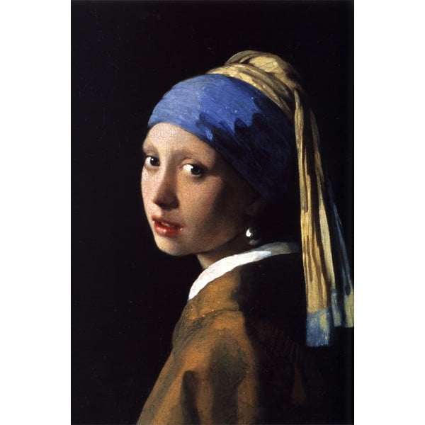 Gleznas reprodukcija 30x40 cm Girl with a Pearl Earring – Fedkolor