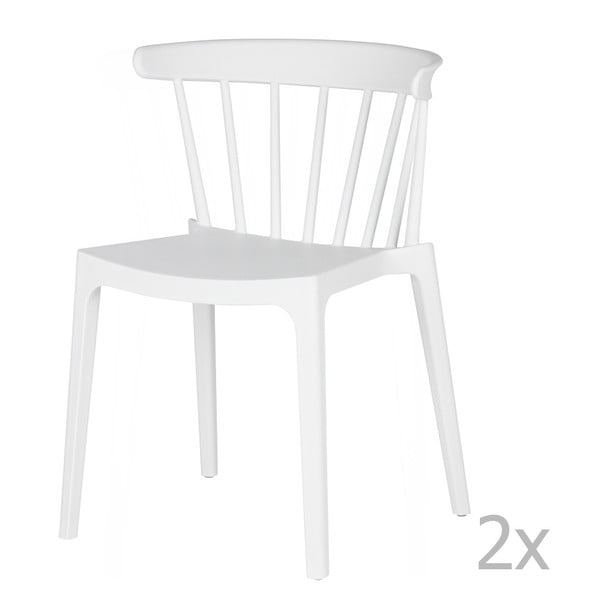 2 baltu krēslu komplekts WOOOD Bliss