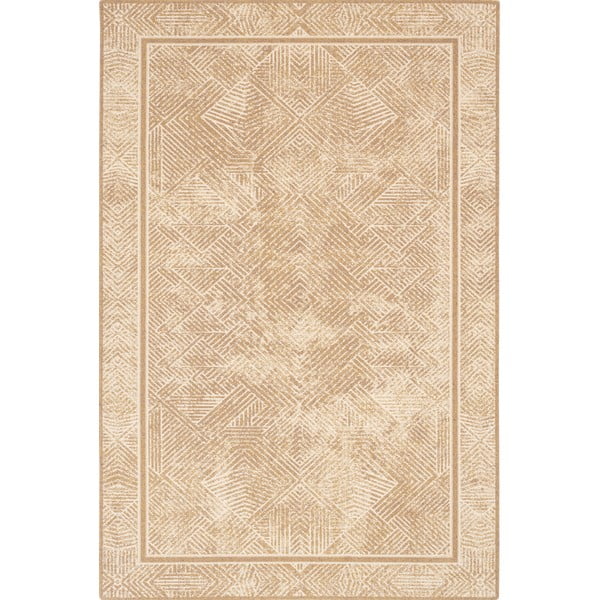 Bēšs vilnas paklājs 100x180 cm Jenny – Agnella