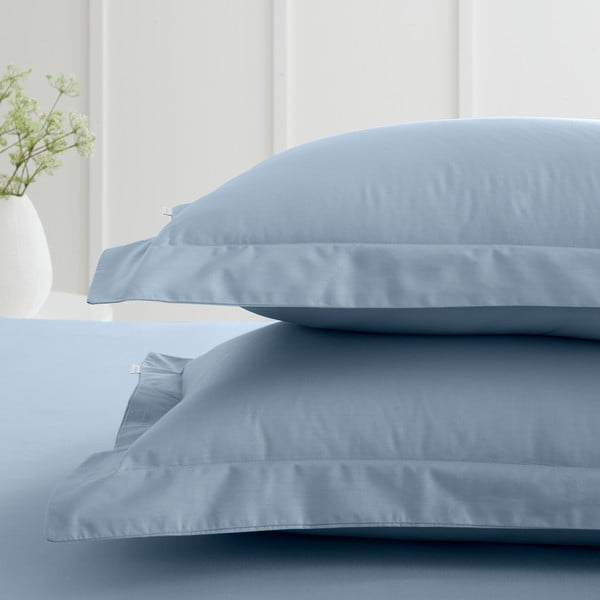 Spilvendrānas no kokvilnas perkala (2 gab.) 50x75 cm Cotton Percale – Bianca-image-1