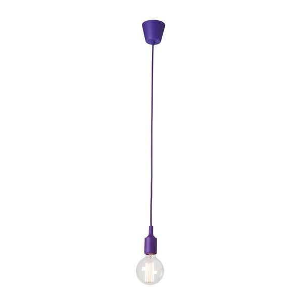Violeta piekaramā lampa bez abažūra SULION Vintage
