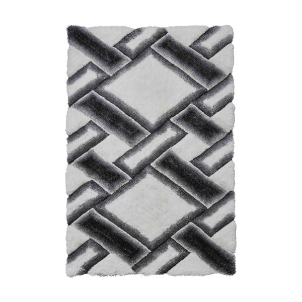 Pelēks ar rokām darināts paklājs 150x230 cm Noble House – Think Rugs