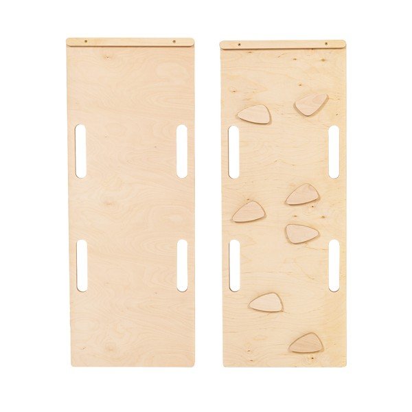 Dabīga toņa priedes masīvkoka šūpoles 39x75x38 cm Montessori – Meowbaby-image-4