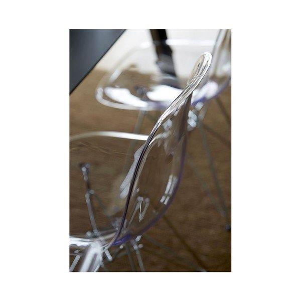 Caurspīdīgs ēdamistabas krēsls Canett Crystal-image-3