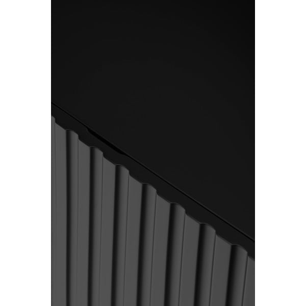 Melna kumode Teulat Doric, platums 200 cm-image-1