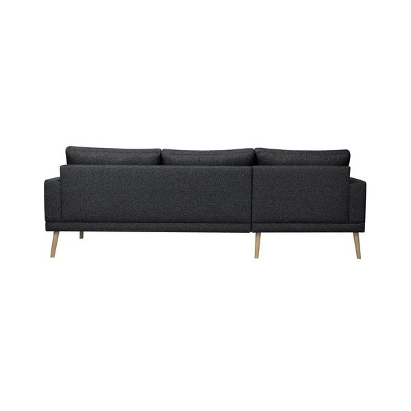 Melns stūra dīvāns Windsor & Co Dīvāni, kreisais stūris-image-3