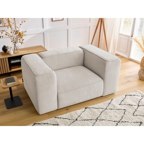 Bēšs atpūtas krēsls Zephyr – Bobochic Paris-image-1