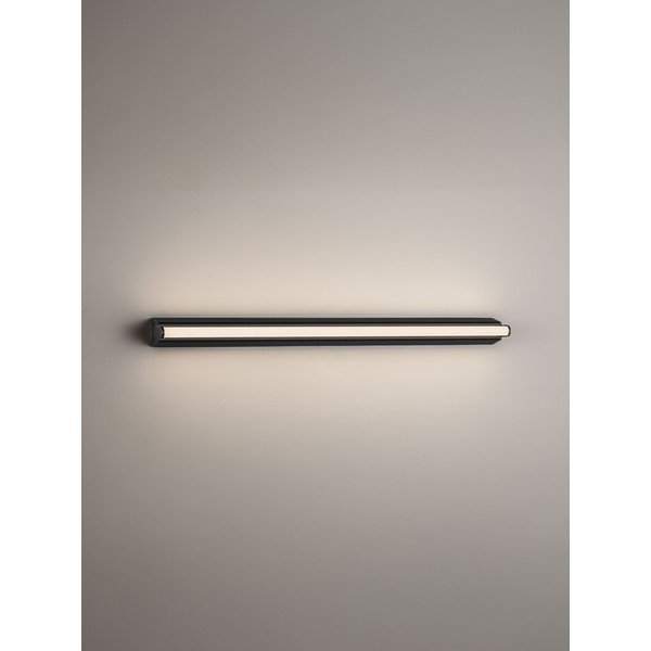 Matēti melna alumīnija LED sienas lampa Endo – Nova Luce-image-2
