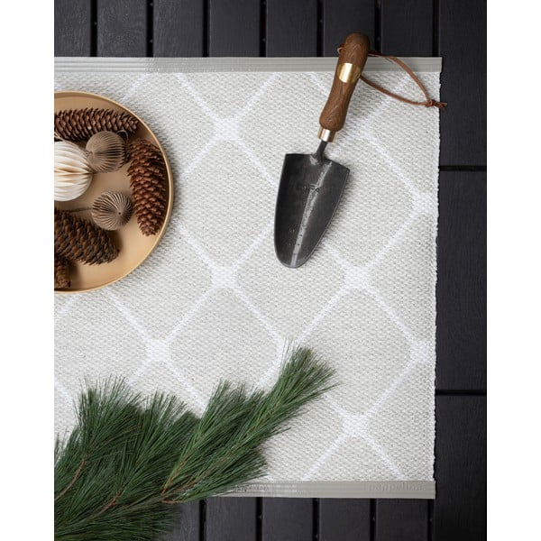 Gaiši pelēks/krēmkrāsas iekštelpu un āra celiņa paklājs 70x160 cm Rex Fossil – Pappelina-image-4