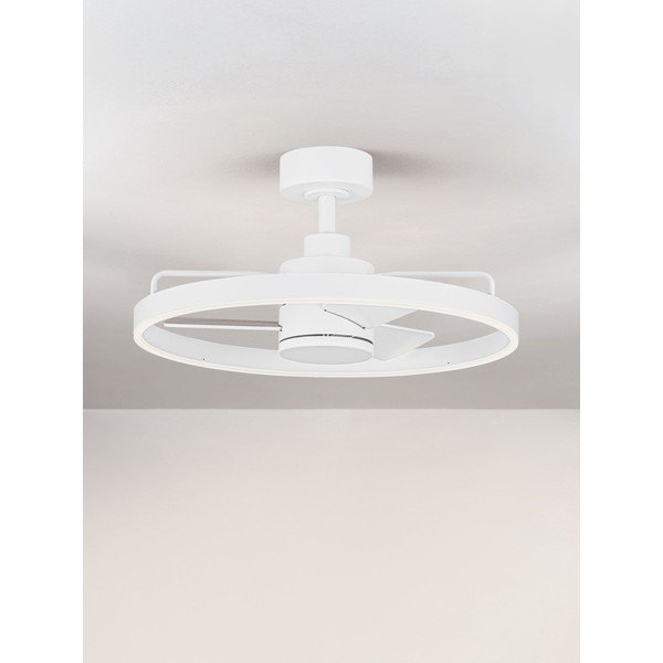 Balta metāla LED griestu lampa ar regulējamu spilgtumu Lunair – Nova Luce-image-3