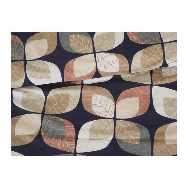 Brūna vienguļamā gultas veļa no krepa auduma 140x200 cm Autumn Leaf – B.E.S.-image-1