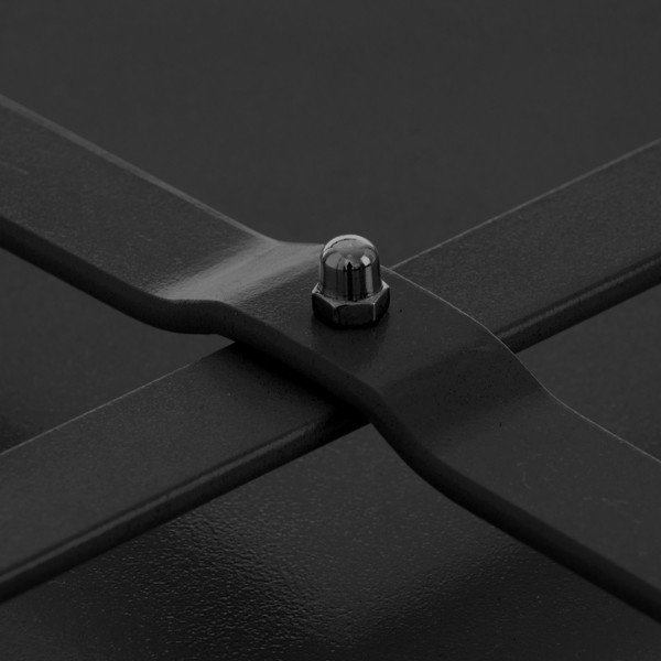 Metāla apaļš dārza uzglabāšanas galds ø 50 cm Marzia – LDK Garden-image-1